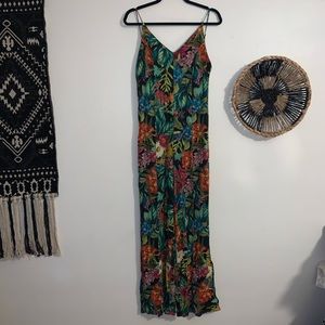 FARM Wide Leg Jumpsuit in Floral Juliana